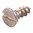 BROWNELLS 2X1/4" STEEL FLAT HEAD WOOD SCREWS BLUED 12 PACK