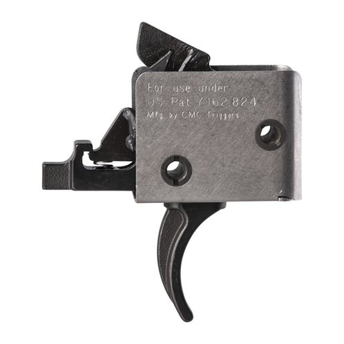 AR-15 CMC TRIGGERS TWO STAGE TRIGGER CURVED 2LB SET 2LB RELEASE ...