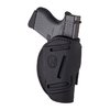 1791 GUNLEATHER 4 WAY HOLSTER STEALTH BLACK RH SIZE 5