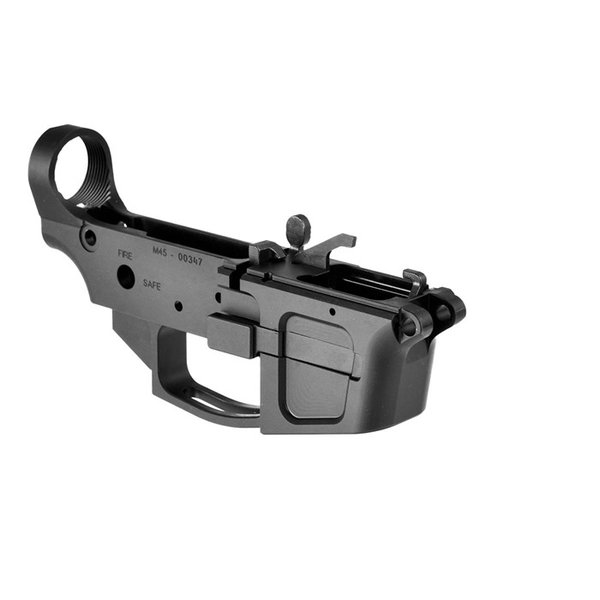 45ACP FOXTROT MIKE PRODUCTS AR-15 MIKE-45 45 ACP BILLET LOWER RECEIVER ...