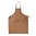 BROWNELLS SHORT CANVAS APRON BROWN