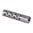 SHREWD #1 MUZZLE BRAKE 22 CALIBER 1/2-28 SS SILVER